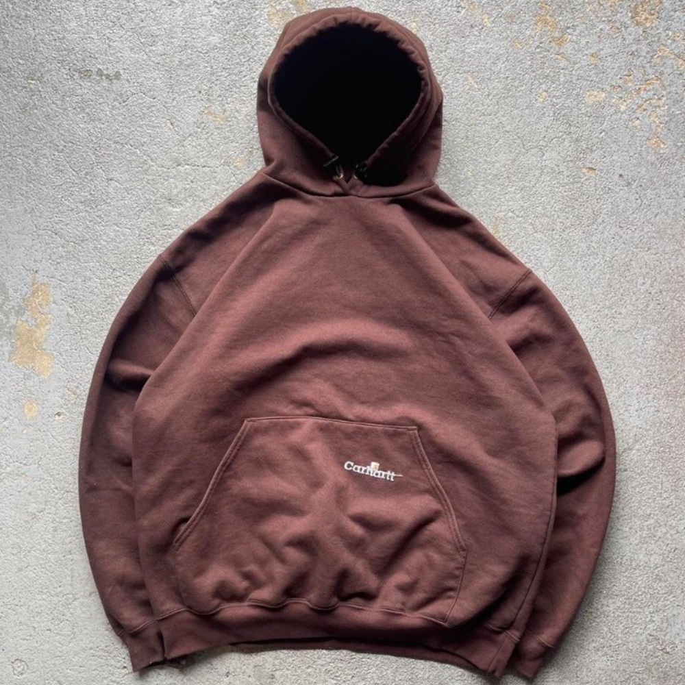 Vintage Brown Carhartt Hoodie